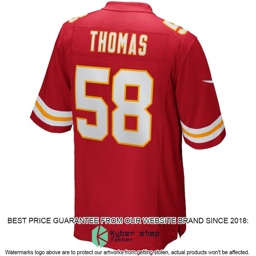 Men's Kansas City Chiefs Derrick Thomas Nike Red Retired Football Jersey 3 Men's Kansas City Chiefs Derrick Thomas Nike Red Retired Football Jersey word3
