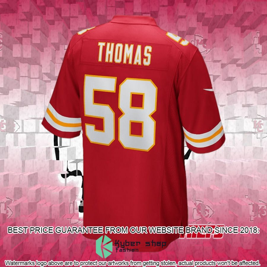 Men's Kansas City Chiefs Derrick Thomas Nike Red Retired Football Jersey 6 Men's Kansas City Chiefs Derrick Thomas Nike Red Retired Football Jersey word3