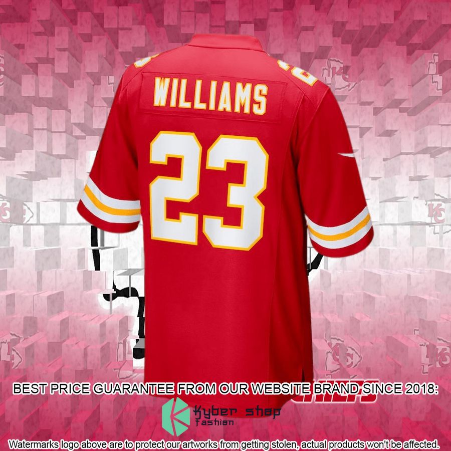 Men's Kansas City Chiefs Joshua Williams Nike Red Football Jersey 6 Men's Kansas City Chiefs Joshua Williams Nike Red Football Jersey word2