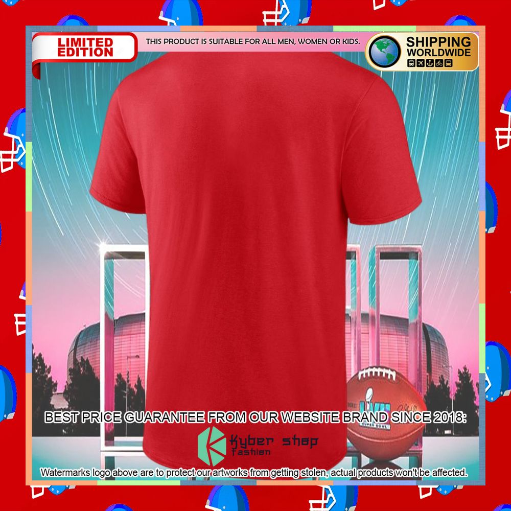 Men's Kansas City Chiefs Red Super Bowl LVII Champions Foam Finger T-Shirt 6 Men's Kansas City Chiefs Red Super Bowl LVII Champions Foam Finger T-Shirt word3