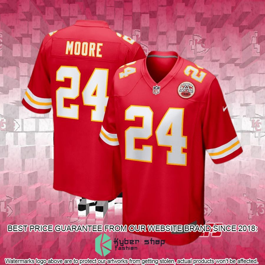 Men's Kansas City Chiefs Skyy Moore Nike Red Football Jersey 4 Men's Kansas City Chiefs Skyy Moore Nike Red Football Jersey word2