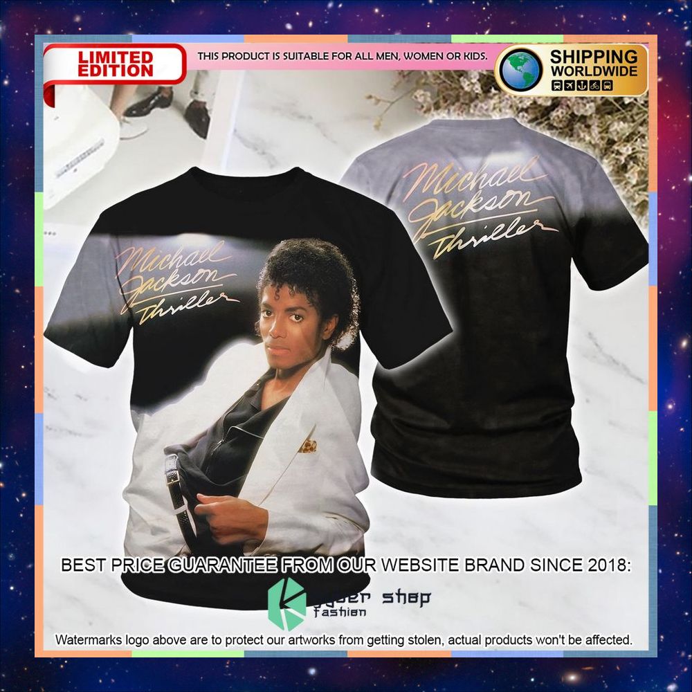 michael jackson thriller 3d t shirt 1 612