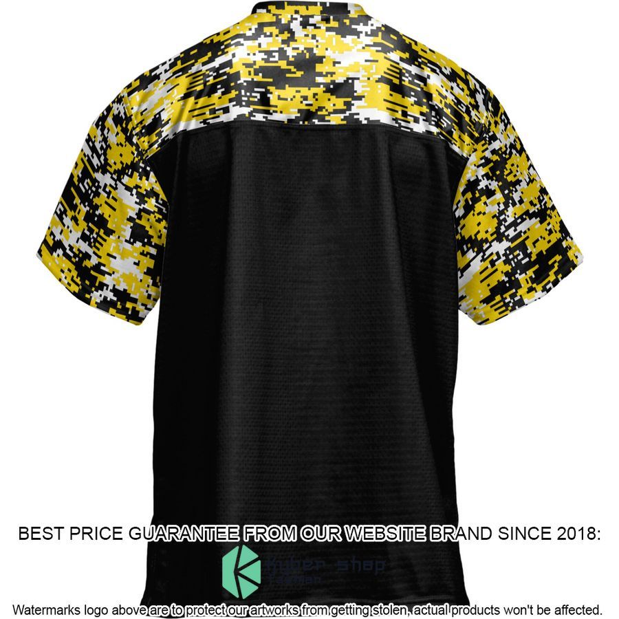 Michigan Tech Huskies Black Football Jersey 3 Michigan Tech Huskies Black Football Jersey word1