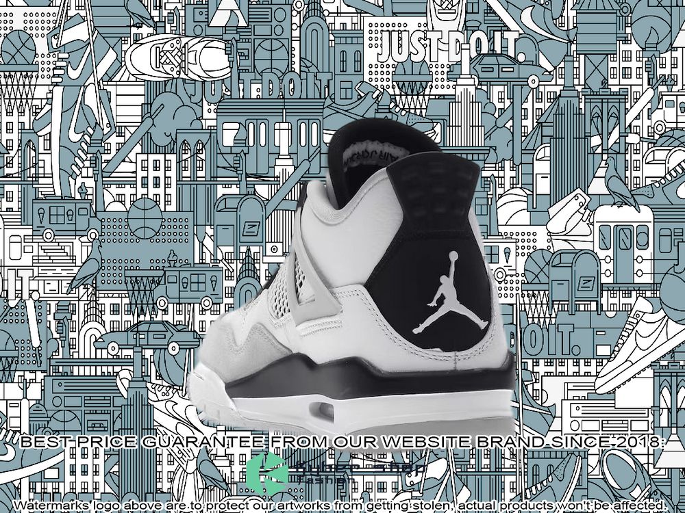 Military Black GS Air Jordan 4 Retro 4 Military Black GS Air Jordan 4 Retro word1