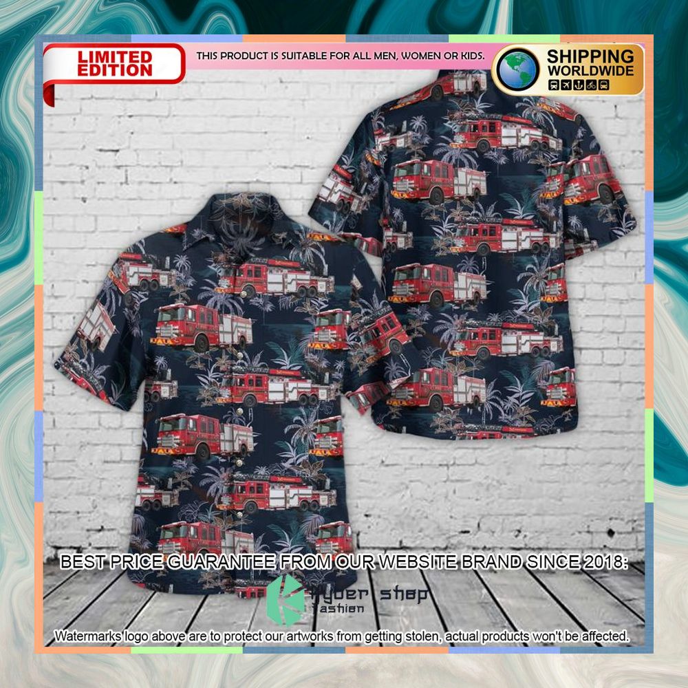 Mississauga Fire and Emergency Services Mississauga Ontario Canada Hawaiian Shirt 3 Mississauga Fire and Emergency Services Mississauga Ontario Canada Hawaiian Shirt word1