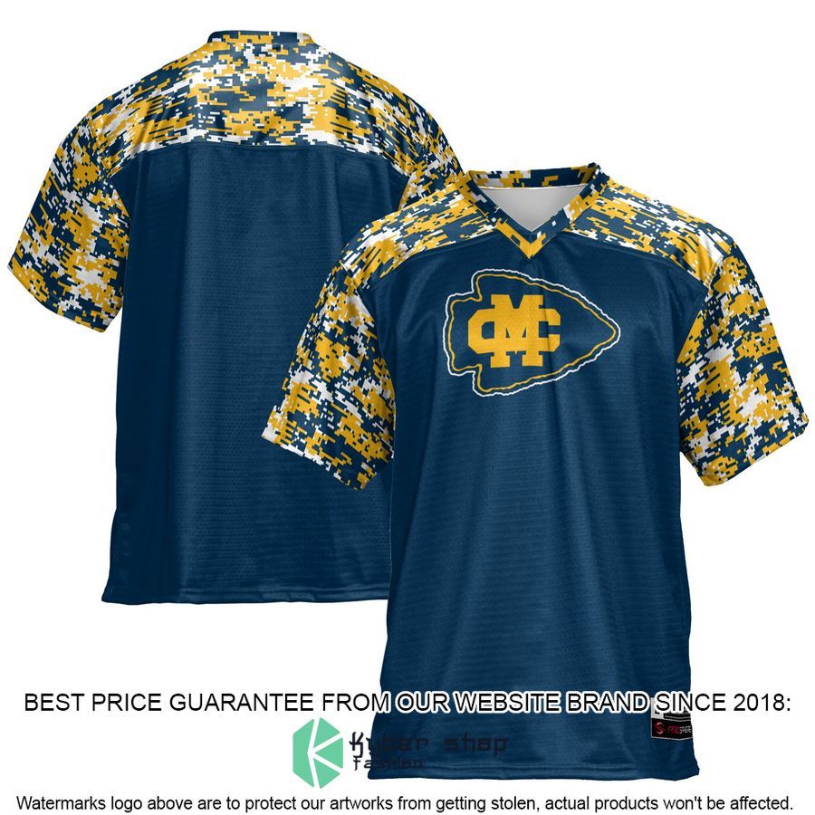 Mississippi College Choctaws Blue Football Jersey