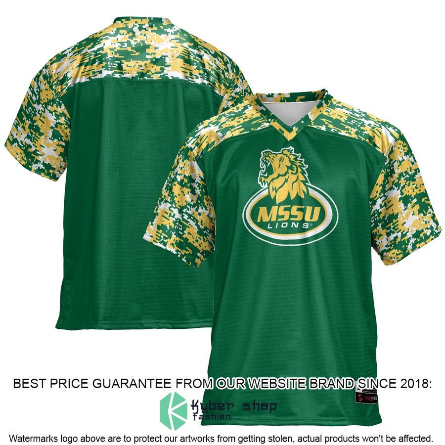 Missouri Southern State Lions Green Football Jersey