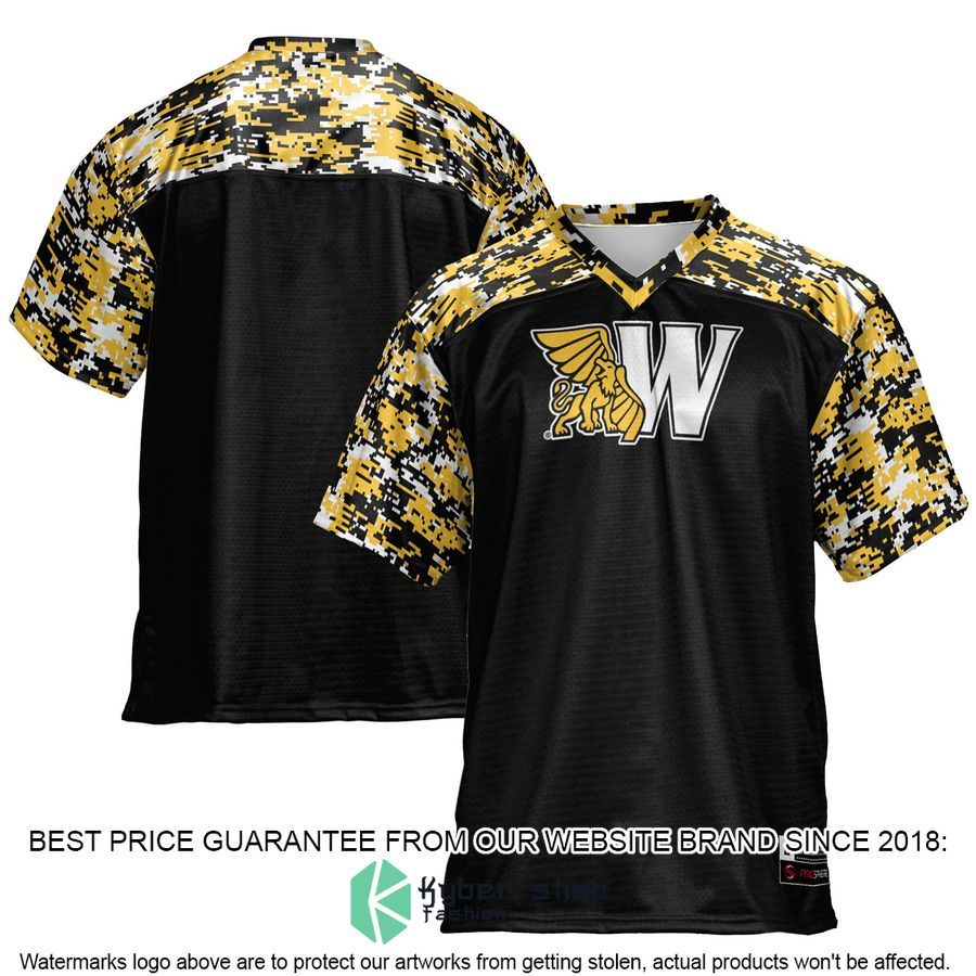 Missouri Western State Griffons Black Football Jersey