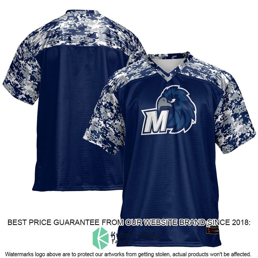 Monmouth Hawks Navy Football Jersey