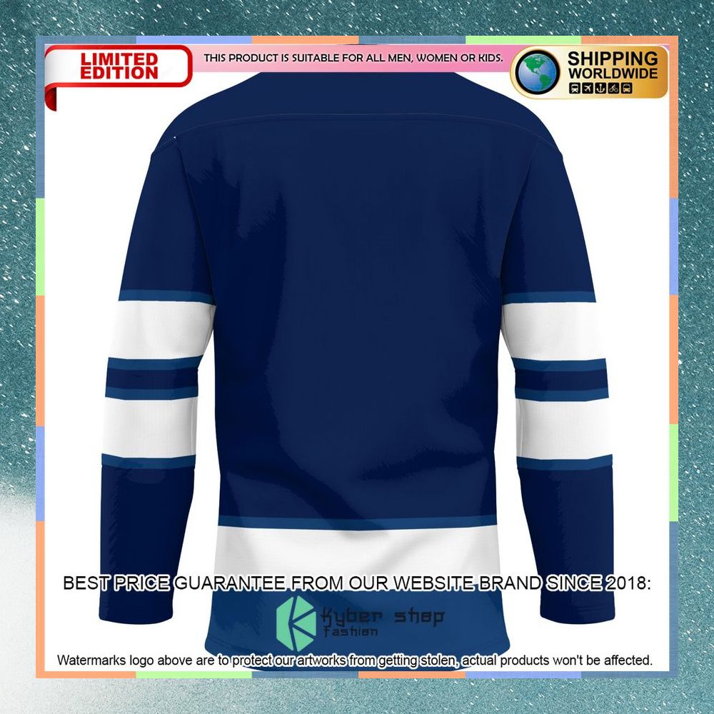 Monmouth Hawks Royal Hockey Jersey 7 Monmouth Hawks Royal Hockey Jersey word1