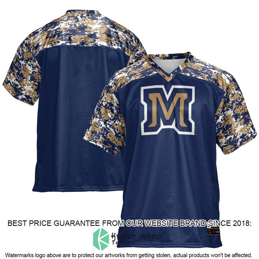 Montana State Bobcats Navy Football Jersey