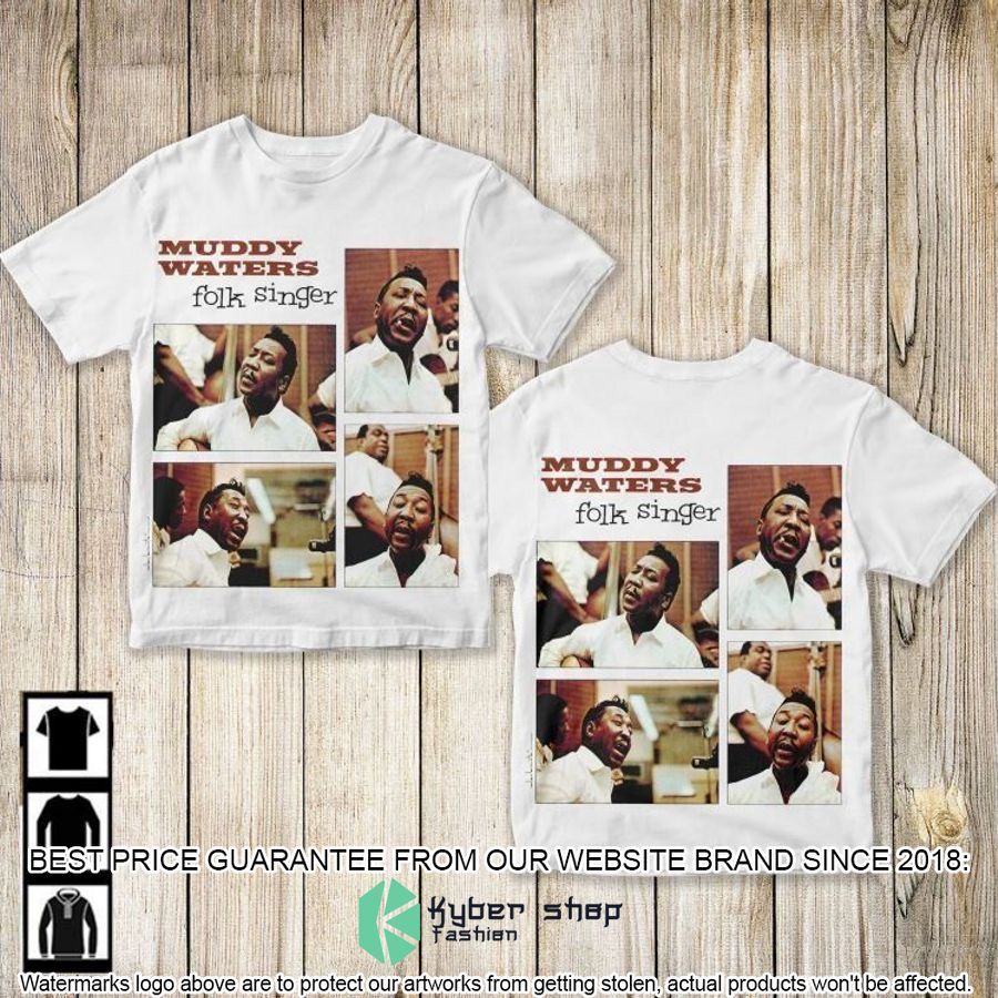 muddy waters folk singer 3d t shirt 1 238