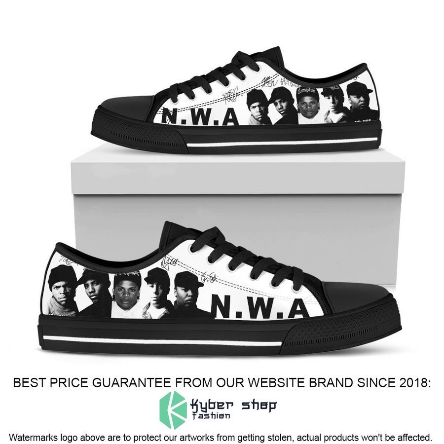 N.W.A Canvas Low Top Shoes