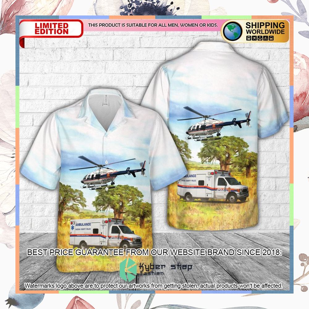 Nassau County Police, New York Hawaiian Shirt 3 Nassau County Police, New York Hawaiian Shirt word3