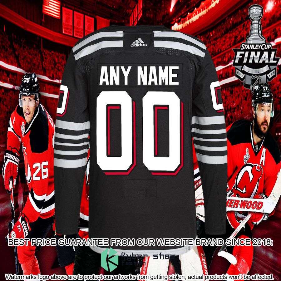 New Jersey Devils 2021-22 Alternate Primegreen Authentic Pro CUSTOM Black Hockey Jersey 6 new jersey devils 2021 22 alternate primegreen authentic pro custom black hockey jersey 6 917