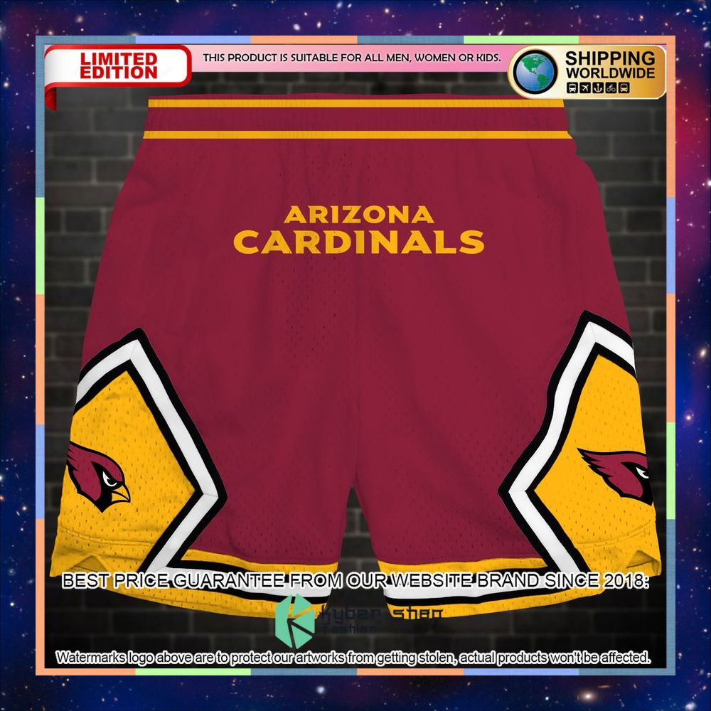 NFL Arizona Cardinals Shorts 3 nfl arizona cardinals shorts 1 573