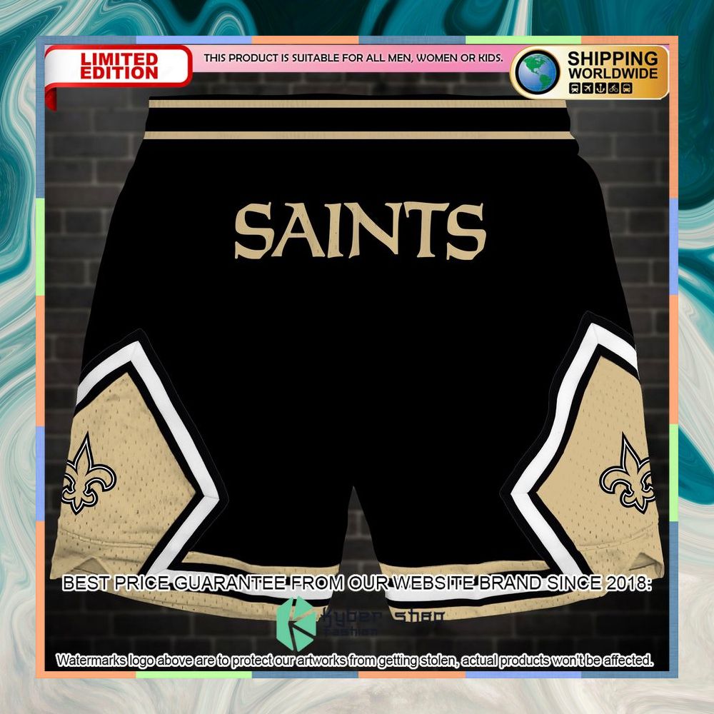 nfl new orleans saints shorts 1 163