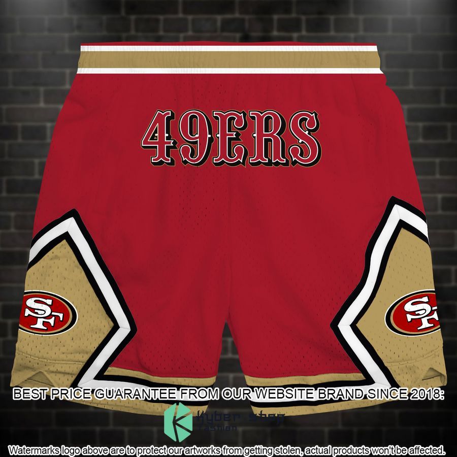 nfl san francisco 49ers shorts 1 237