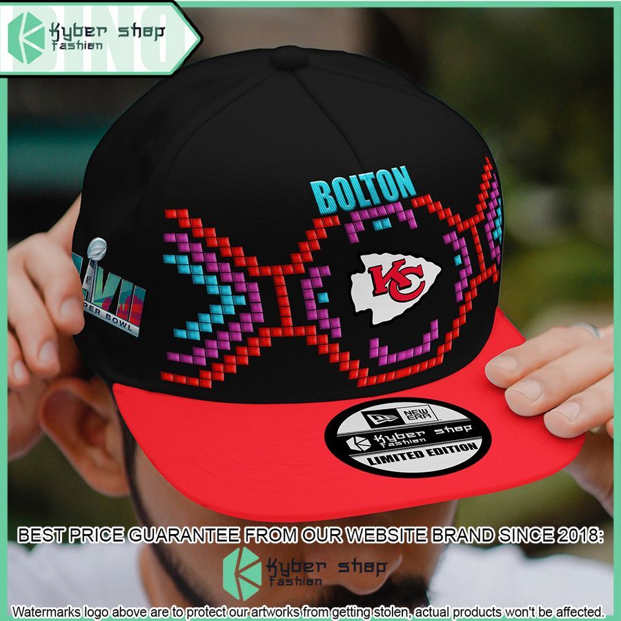 Nick Bolton 32 Kansas City Chiefs Super Bowl LVII Tarmac Cap 8 nick bolton 32 kansas city chiefs super bowl lvii tarmac cap 8 995