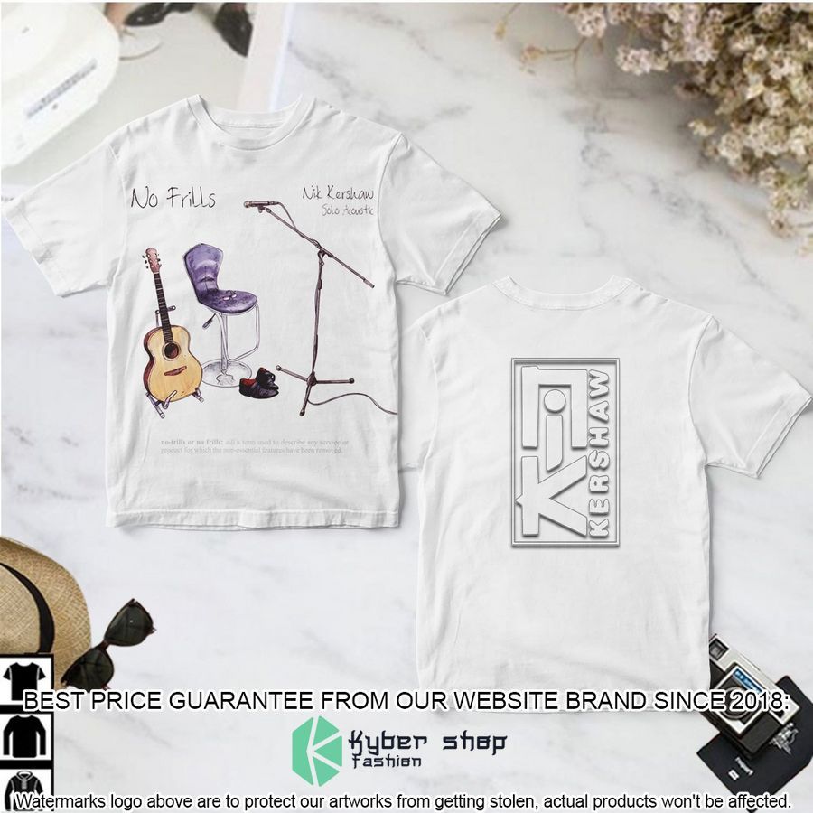 nik kershaw no frills album t shirt 1 183