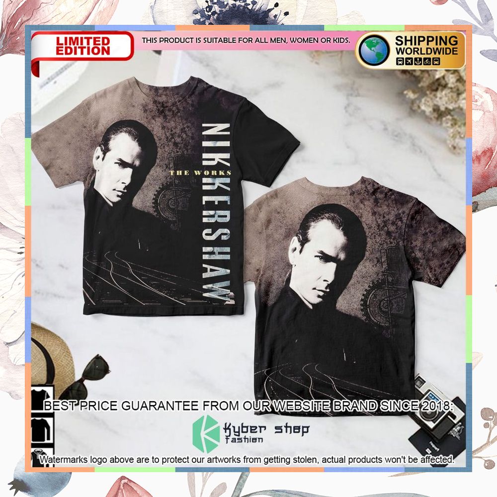 nik kershaw the works album t shirt 1 211