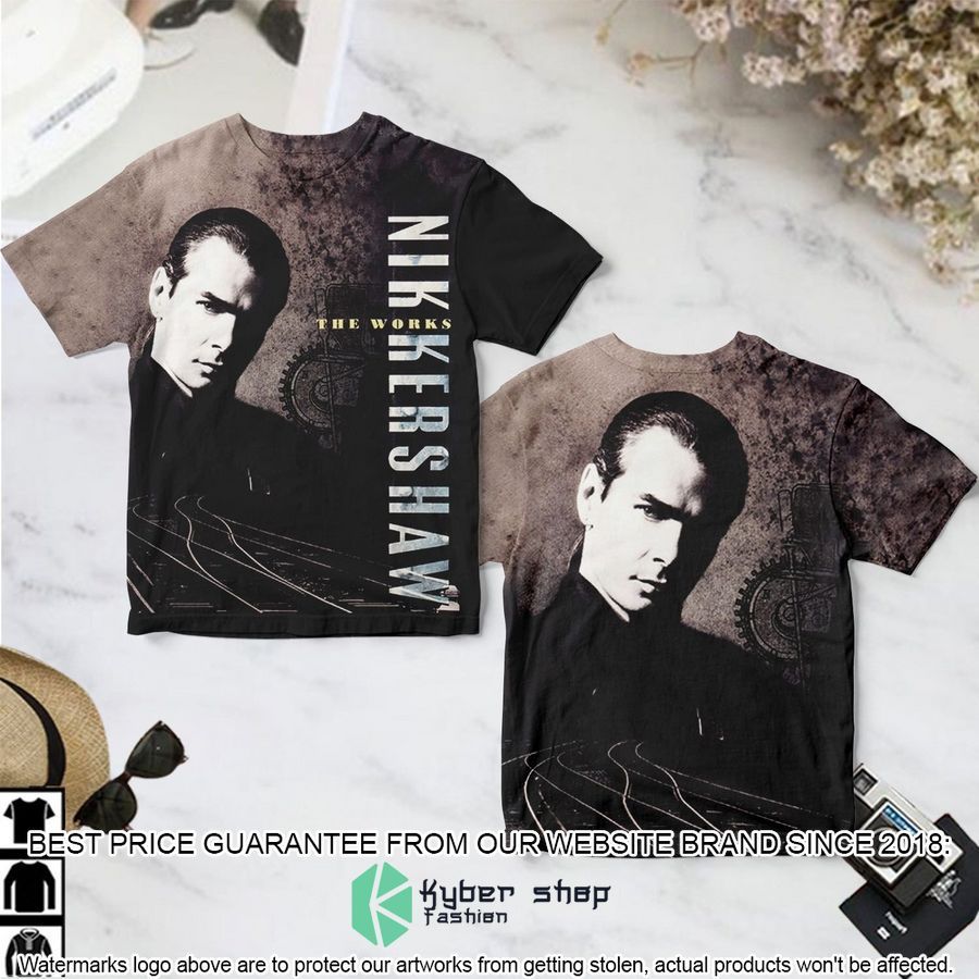 nik kershaw the works album t shirt 1 356