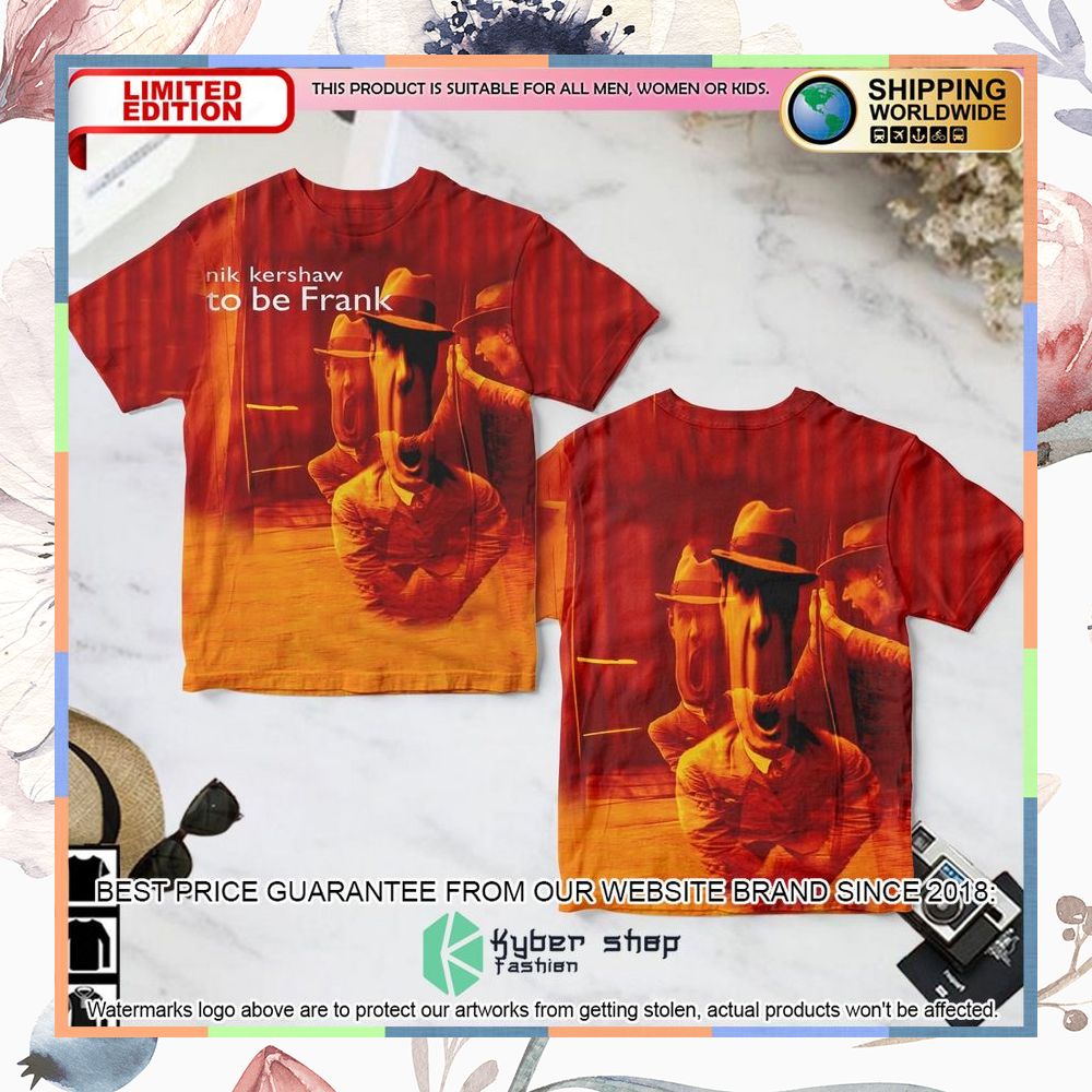 nik kershaw to be frank album t shirt 1 669