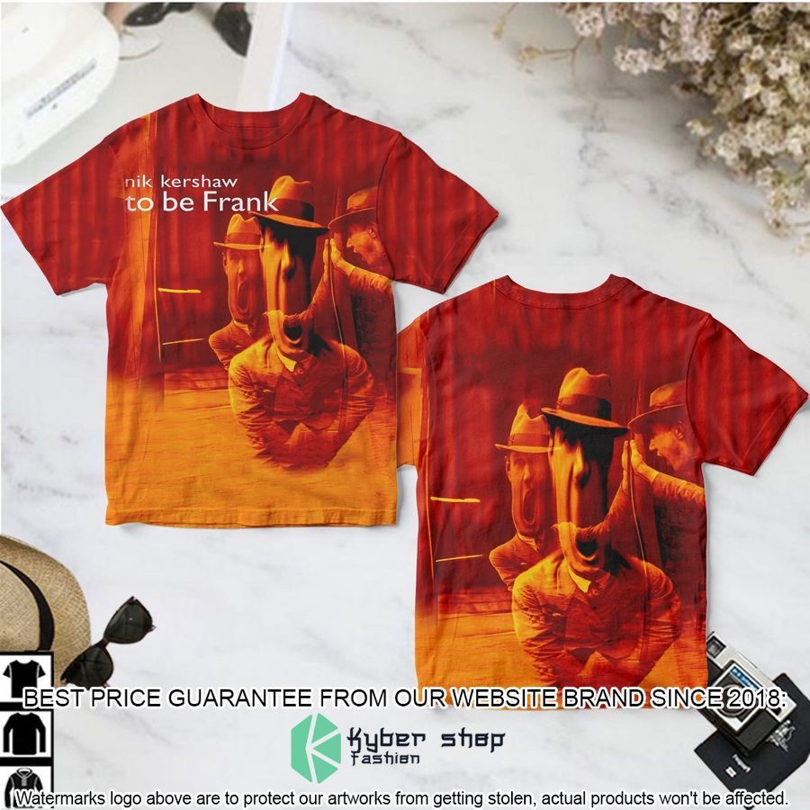 nik kershaw to be frank album t shirt 1 846