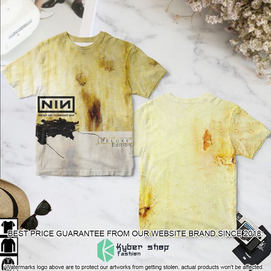 nine inch nails band the downward spiral album t shirt 1 397