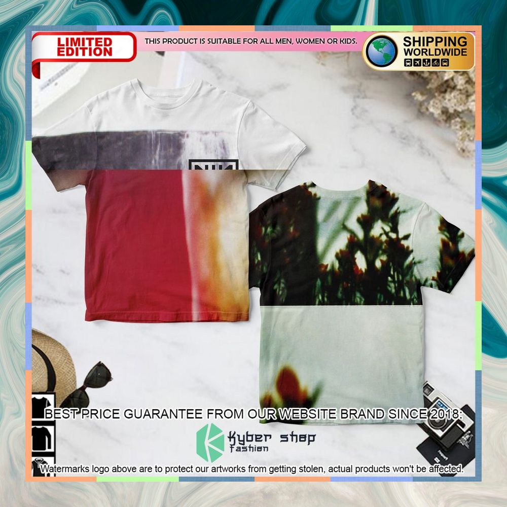 Nine Inch Nails Band The Fragile Album T Shirt 3 nine inch nails band the fragile album t shirt 1 229