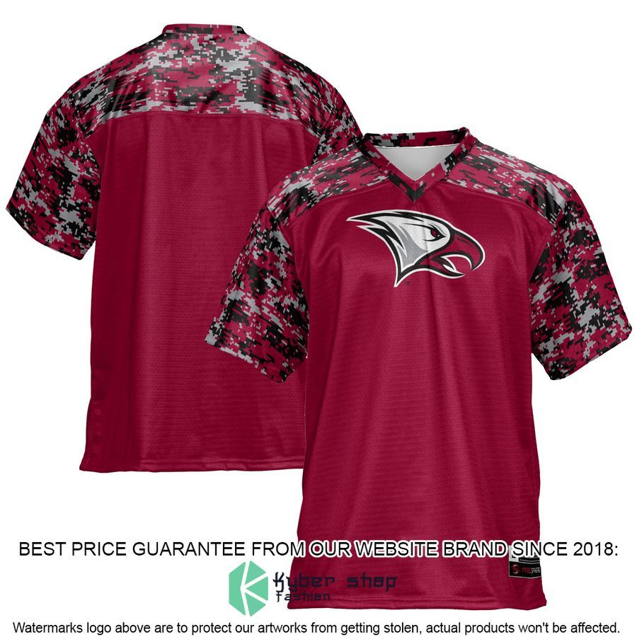 North Carolina Central Eagles Maroon Football Jersey