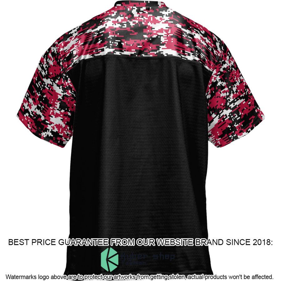 North Dakota College Wildcats Black Football Jersey 3 North Dakota College Wildcats Black Football Jersey word1