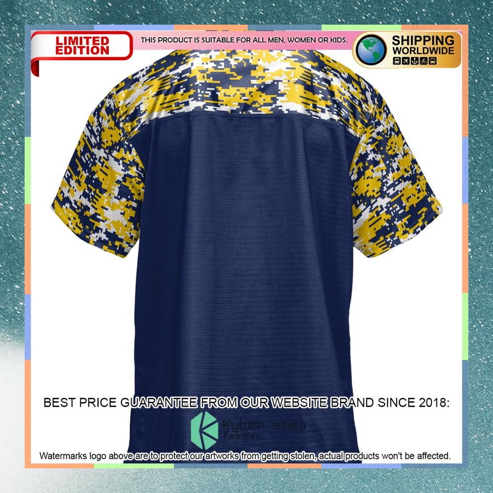 Northern Arizona Lumberjacks Navy Football Jersey 7 Northern Arizona Lumberjacks Navy Football Jersey word2