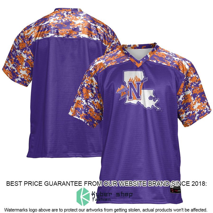 Northwestern State Demons Purple Football Jersey