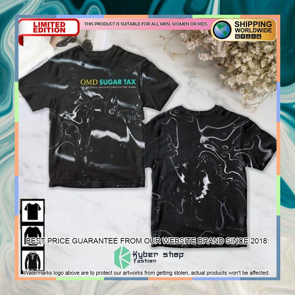 Orchestral Manoeuvres In The Dark Sugar Tax Album T Shirt 3 orchestral manoeuvres in the dark sugar tax album t shirt 1 441