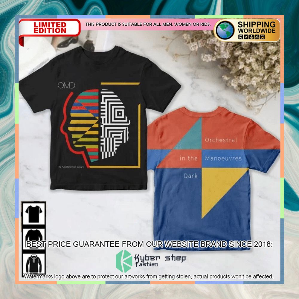 Orchestral Manoeuvres In The Dark The Punishment Of Luxury Album T Shirt 3 orchestral manoeuvres in the dark the punishment of luxury album t shirt 1 270