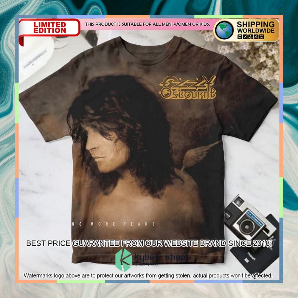 Ozzy Osbourne No More Tears Album T Shirt 3 ozzy osbourne no more tears album t shirt 1 246