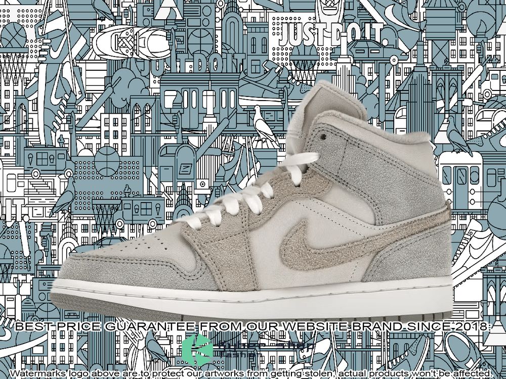 Particle Grey Air Jordan 1 Mid SE 3 Particle Grey Air Jordan 1 Mid SE word3