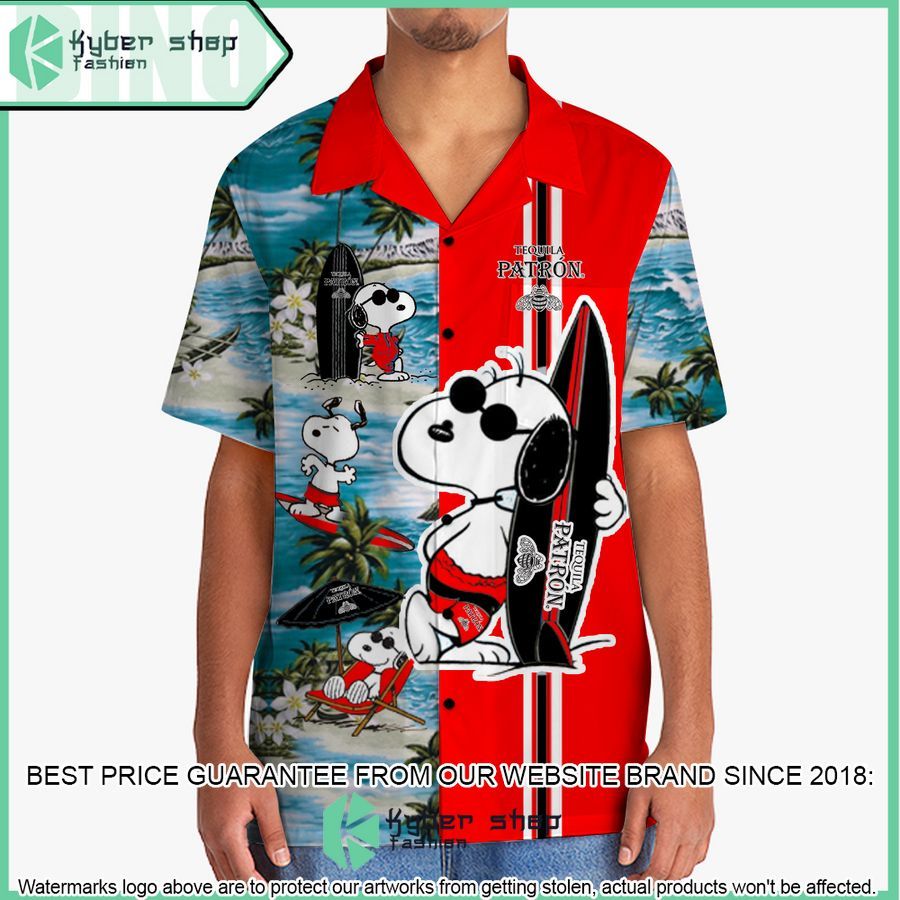 patron snoopy hawaiian shirt and shorts 2 832