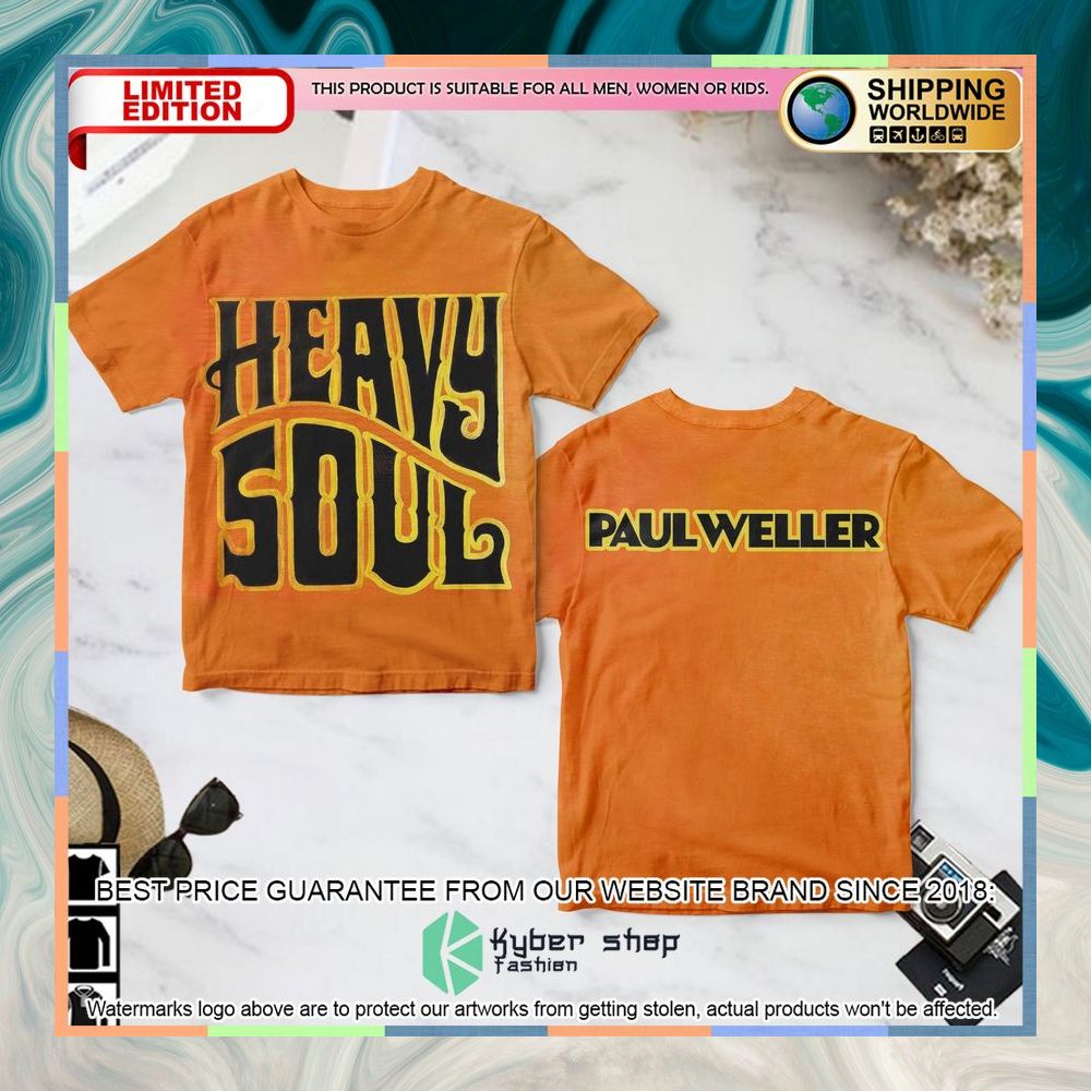 Paul Weller Heavy Soul Album T Shirt 3 paul weller heavy soul album t shirt 1 830