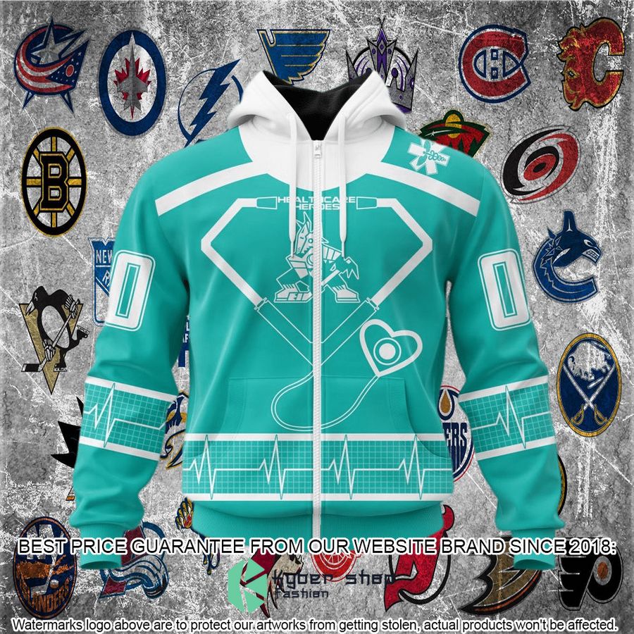Personalized Arizona Coyotes Honoring Healthcare Heroes Shirt, Hoodie 11 personalized arizona coyotes honoring healthcare heroes shirt hoodie 11 585