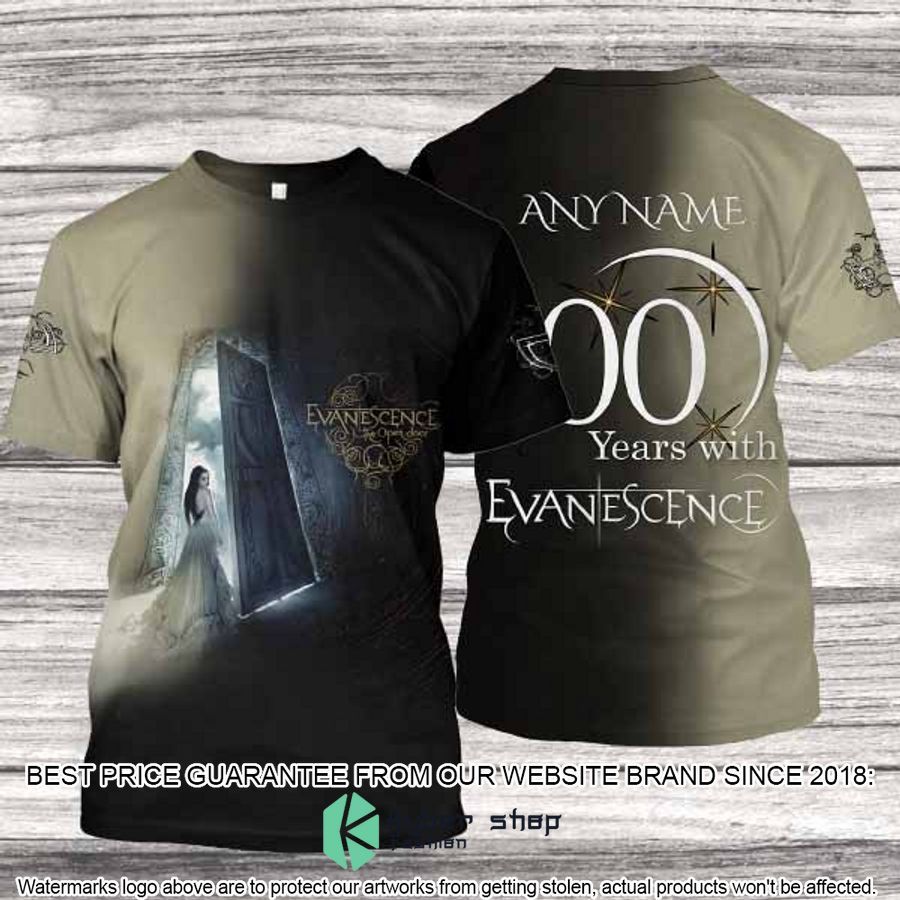 personalized evanescence the open door album t shirt 1 892