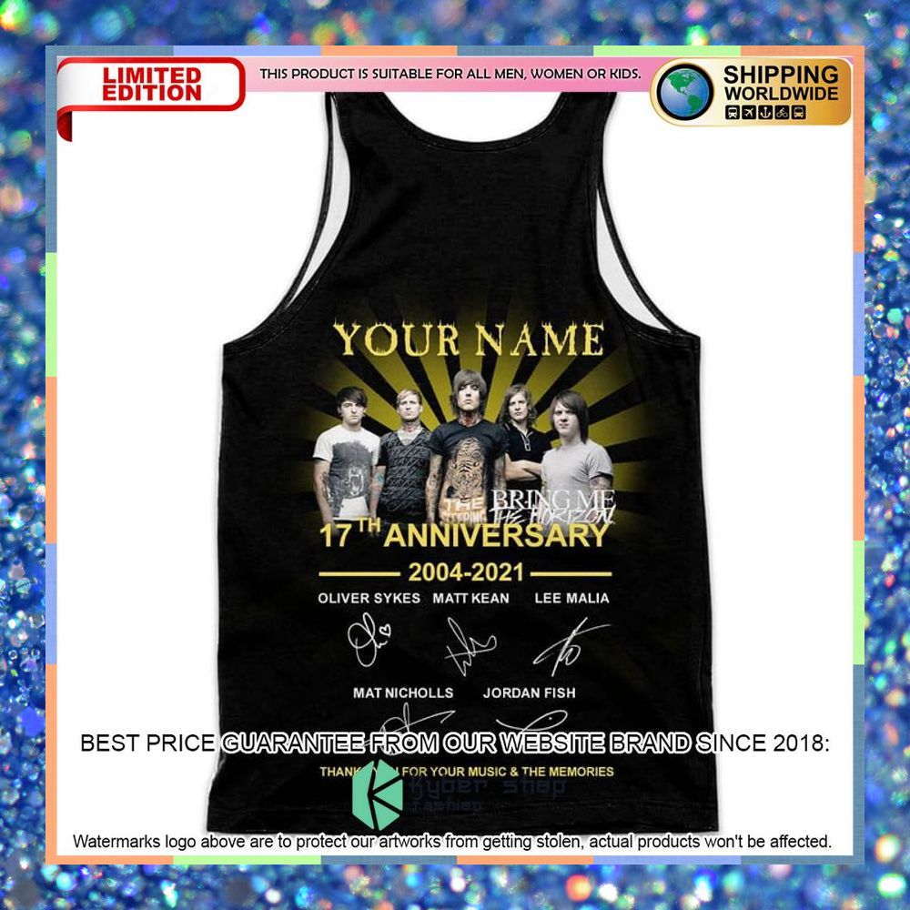 Personalized Horizon 17Th Anniversary Tank Top 6 personalized horizon 17th anniversary tank top 2 397