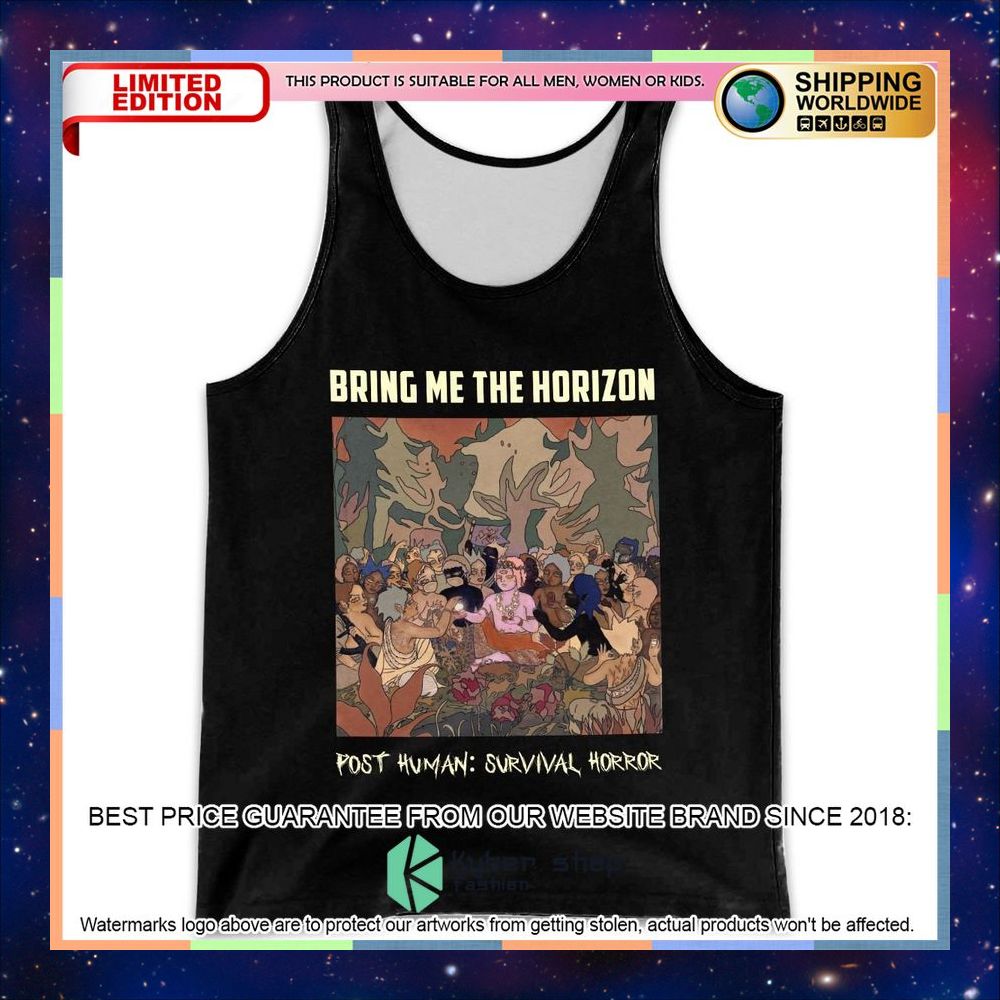 Personalized Horizon Post Human: Survival Horror Tank Top 3 personalized horizon post human survival horror tank top 1 145