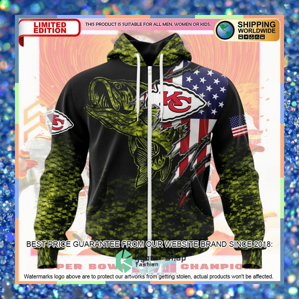 Personalized Kansas City Chiefs Bass Fish US Flag 3D Hoodie, Shirt 9 Personalized Kansas City Chiefs Bass Fish US Flag 3D Hoodie, Shirt word1