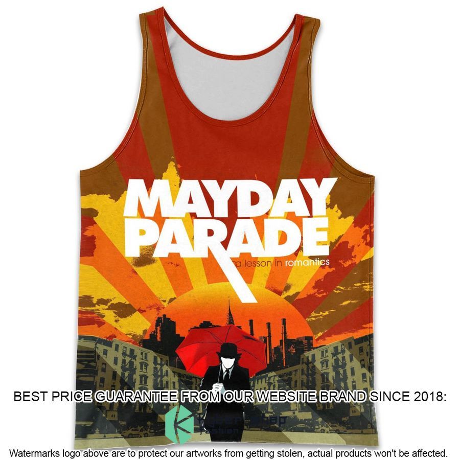 personalized mayday parade a lesson in romantics tank top 1 239