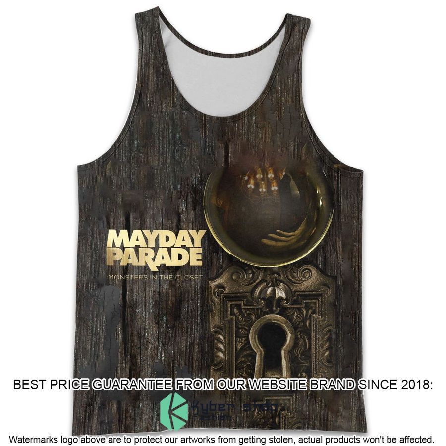 personalized mayday parade monsters in the closet tank top 1 756