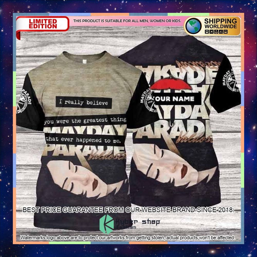 personalized mayday parade valdosta 3d t shirt 1 630