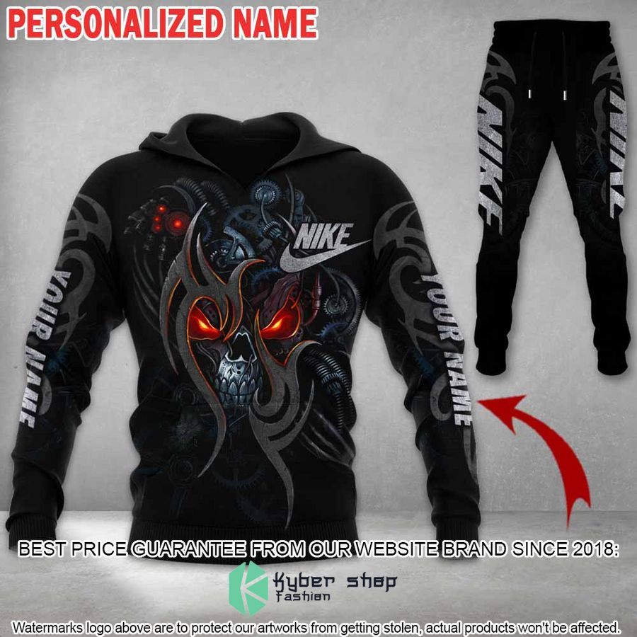 personalized metal skull nike hoodie pants 1 40