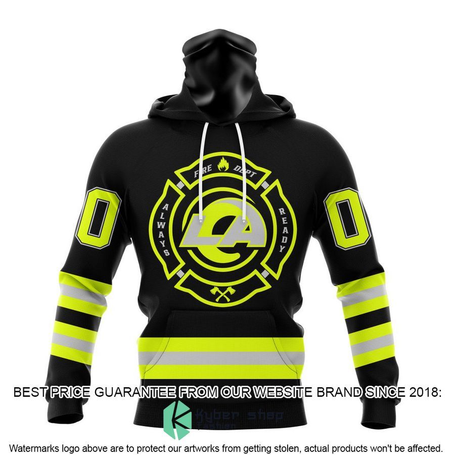 Personalized NFL Los Angeles Rams Firefighter Uniform Shirt, Hoodie 4 personalized nfl los angeles rams firefighter uniform shirt hoodie 4 925